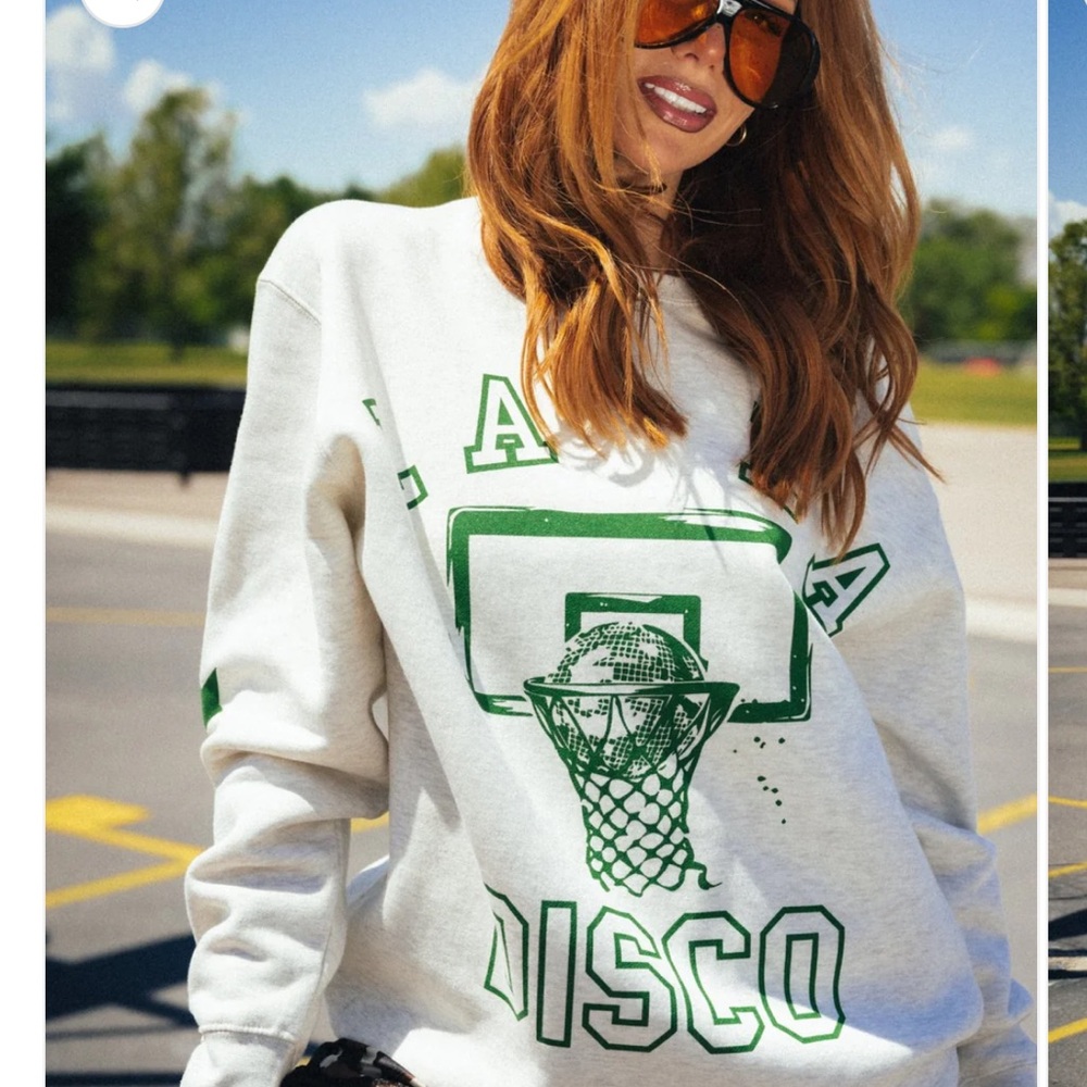 Dressed in LALA Cat-Letic Club Oversized Pullover